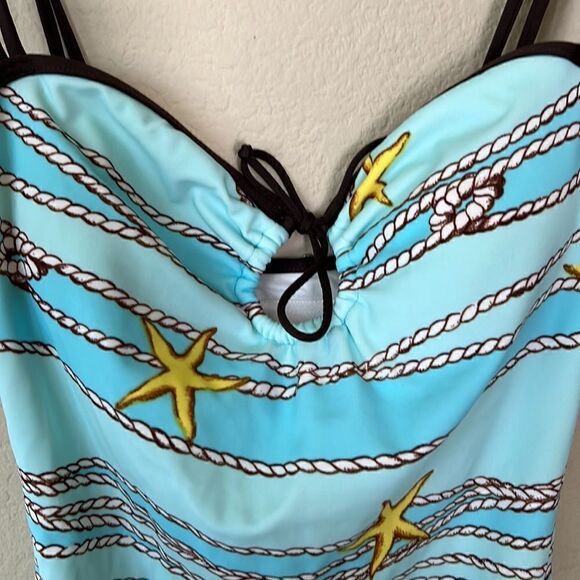 Vintage Classic Anne Cole One Piece Starfish Swimwear - Picture 3 of 14